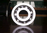 Glass ball bearing